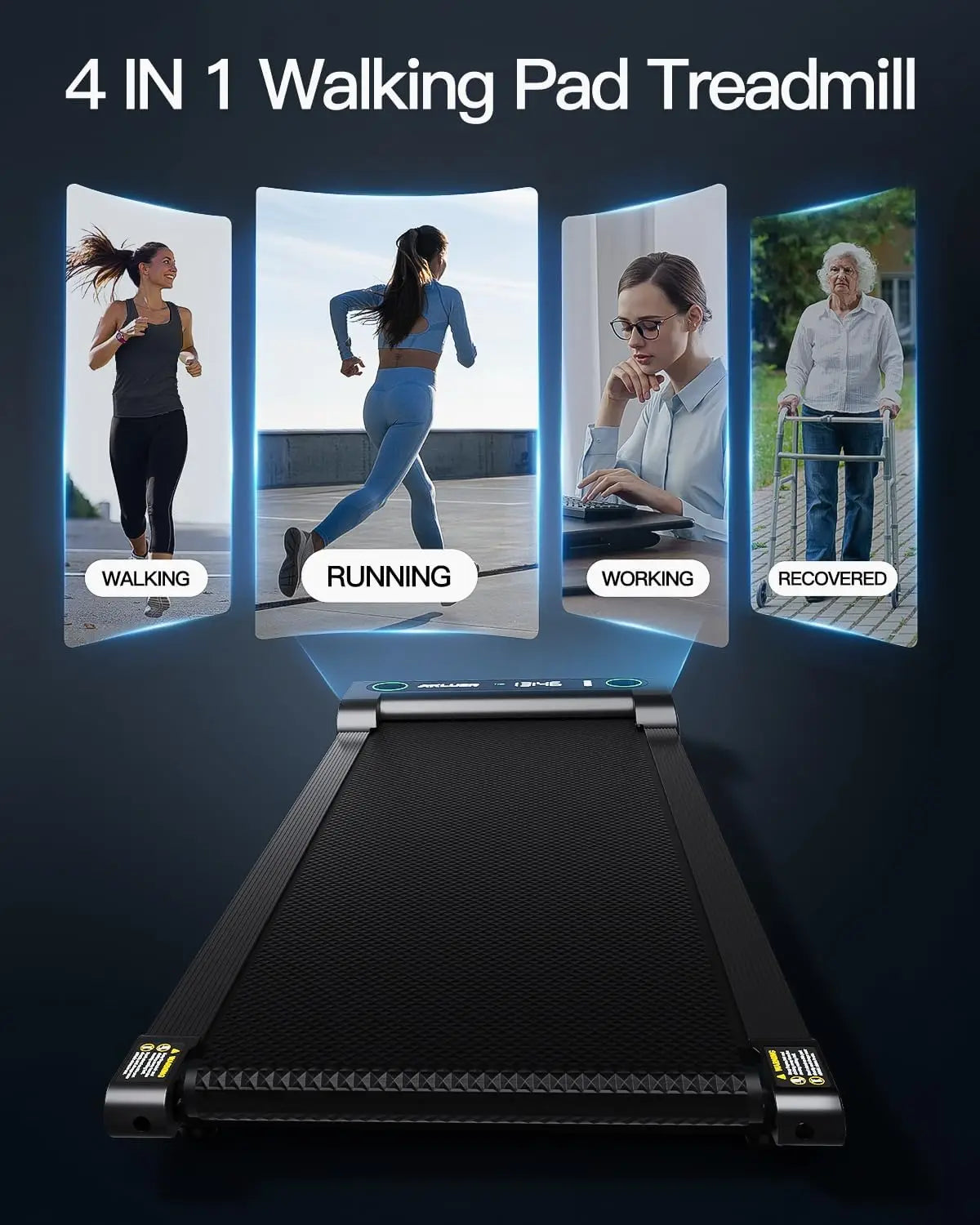 Walking Pad 4 in 1 Treadmill