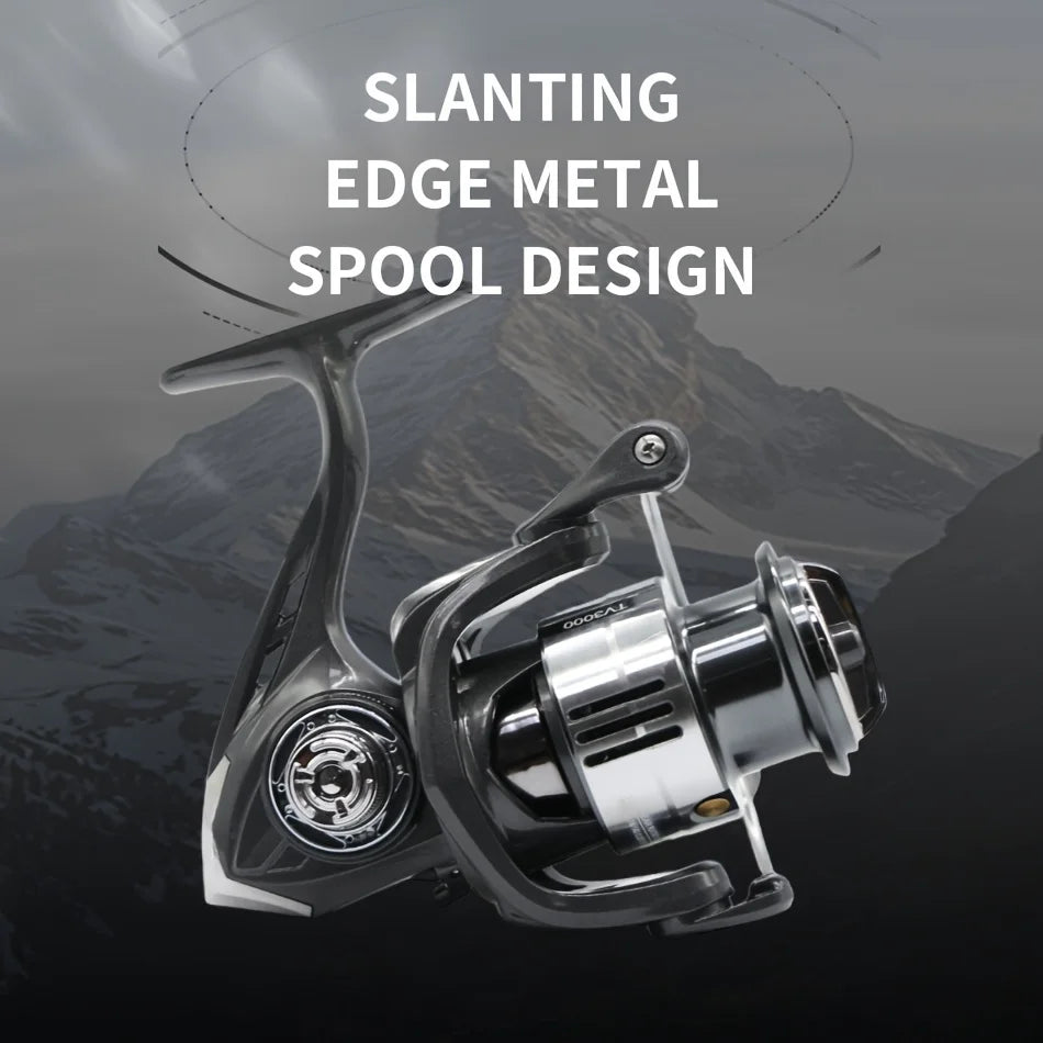 Ultralight Spinning Reel with Metal Spool