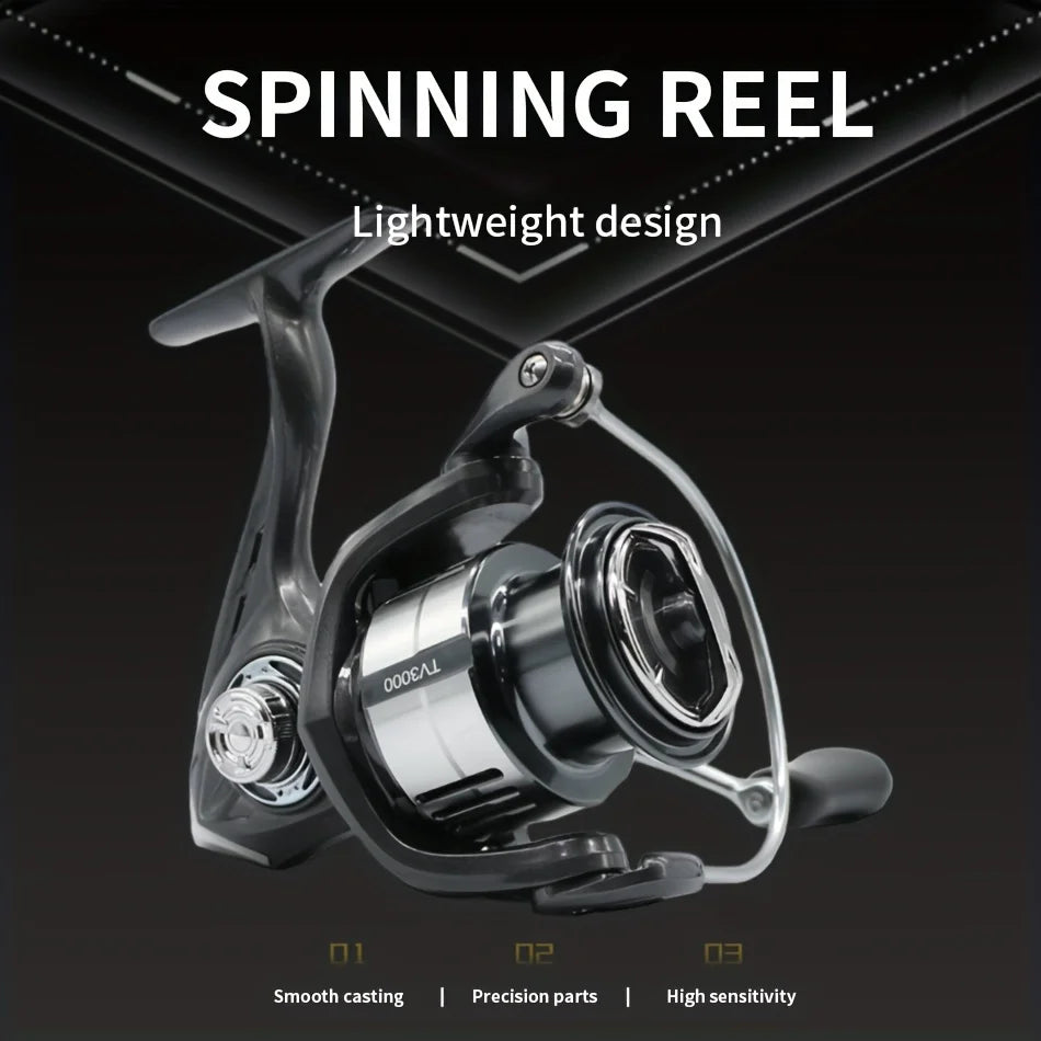 Ultralight Spinning Reel with Metal Spool