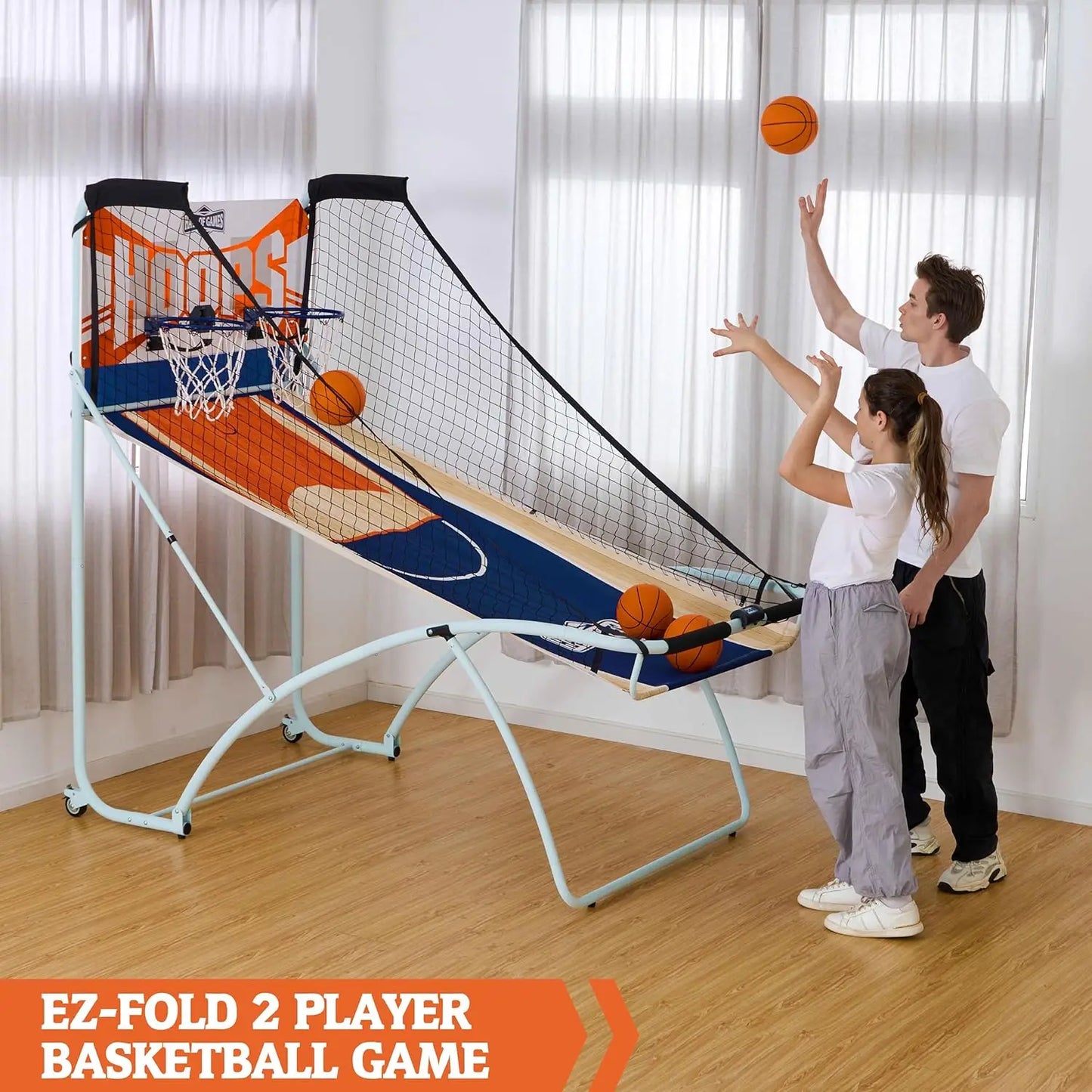 EZ Fold Indoor Basketball