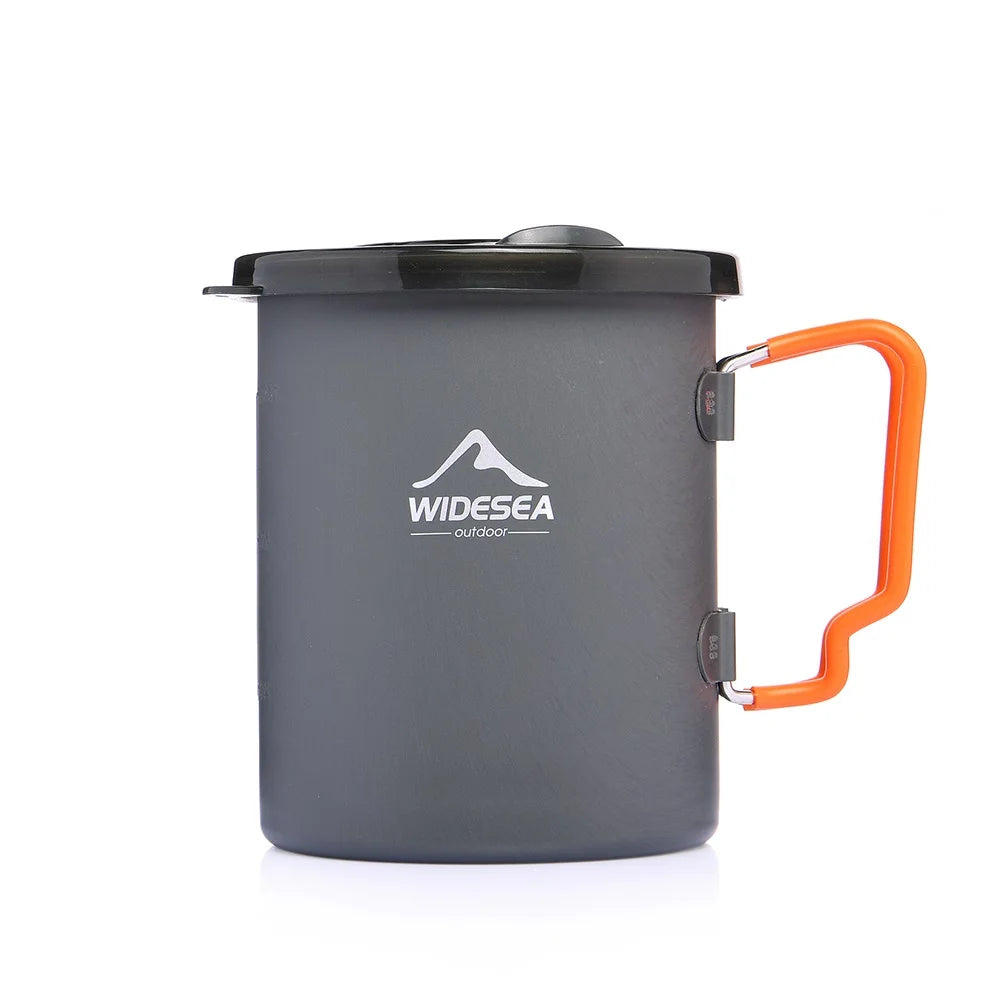 Camping Coffee Pot with French Press