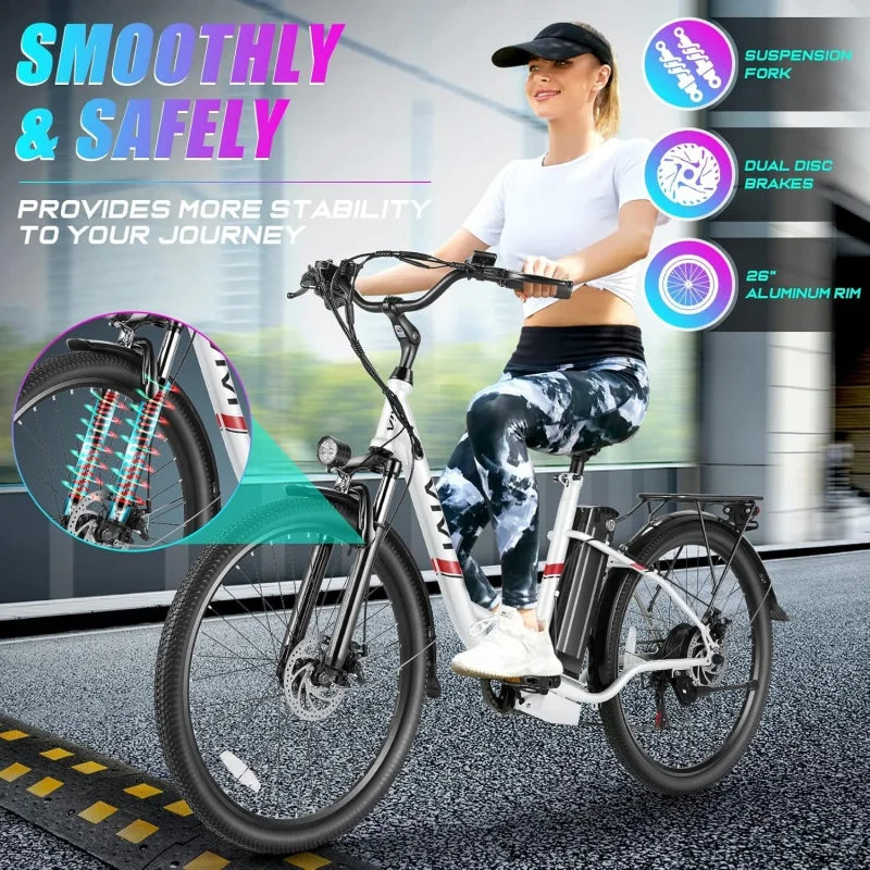 750W Peak Ebike with Removable Battery