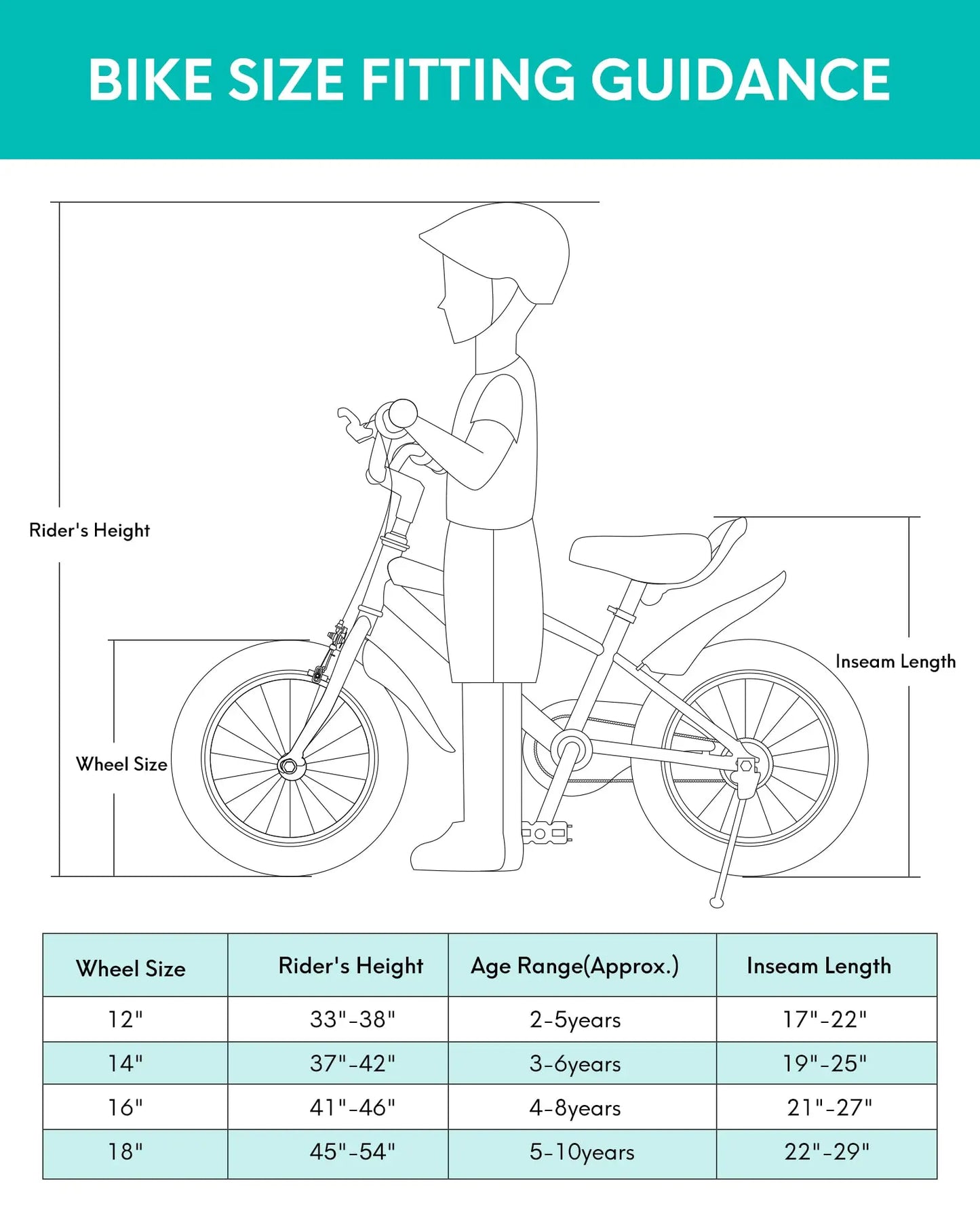 16 Inch Kids Bike with Training Wheels & Kickstand