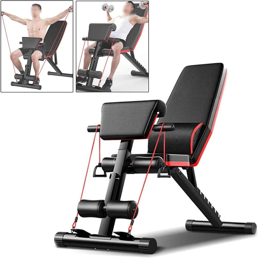 Adjustable Foldable Dumbbell Bench for Strength Training