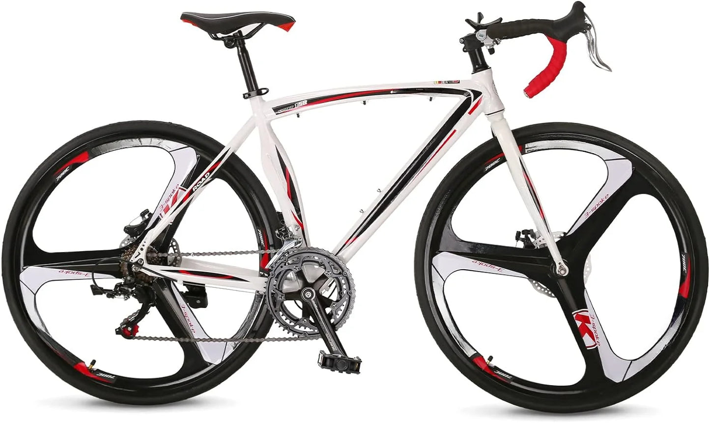 Speed Road Bike with Light Aluminum Alloy Frame